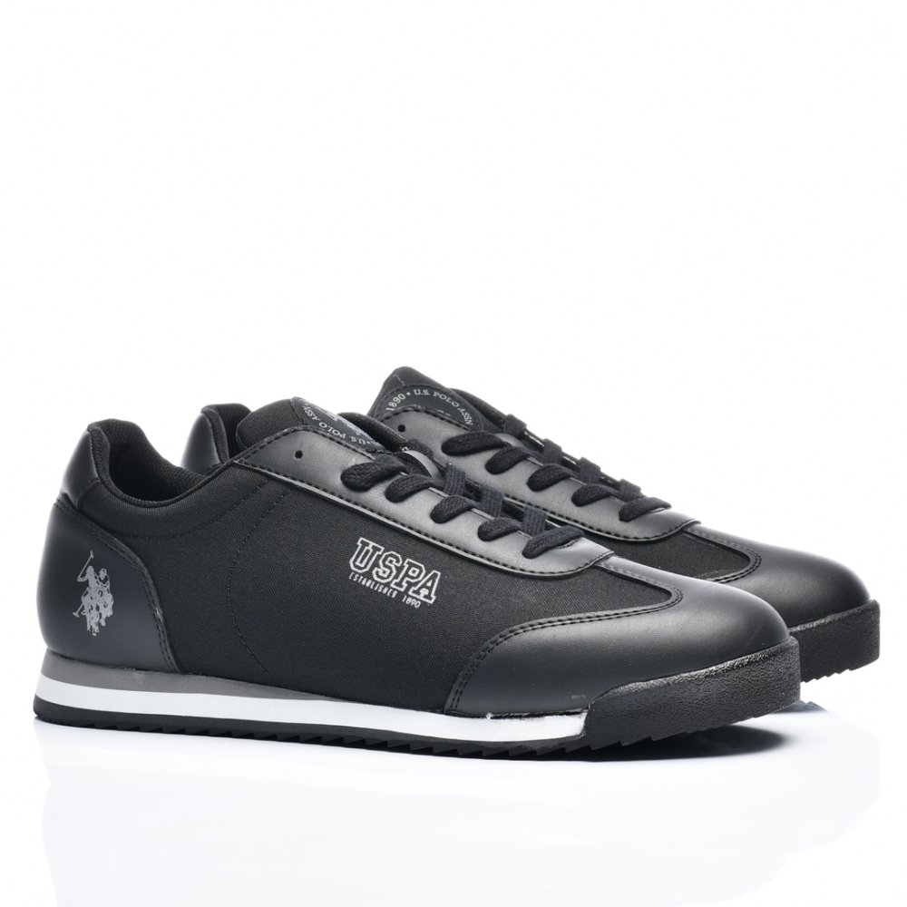 U.S. POLO ASSN, PANTOFI SPORT BLACK DEEP-SMR