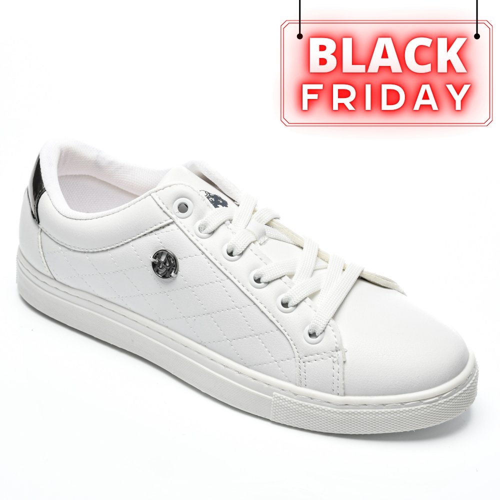 U.S. POLO ASSN, PANTOFI SPORT WHITE TIGGY