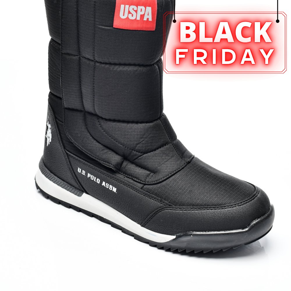 U.S. POLO ASSN, GHETE DAMA BLACK CLARK