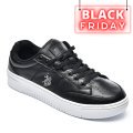 U.S. POLO ASSN, PANTOFI SPORT BLACK PIELE NATURALA VASILYY