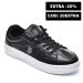 U.s. polo assn, pantofi sport black piele naturala vasilyy