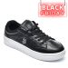 U.s. polo assn, pantofi sport black piele naturala vasilyy