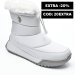 U.s. polo assn, ghete dama white rainy