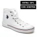 U.s. polo assn, pantofi sport white penelope-high