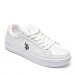 U.s. polo assn, pantofi sport white piele naturala vasilyy