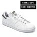 Adidas, pantofi sport white black stan smith parley j