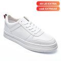 U.S. POLO ASSN, PANTOFI SPORT WHITE SURI-1FX