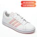 Adidas, pantofi sport white pink grand court base