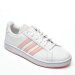 Adidas, pantofi sport white pink grand court base