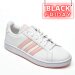 Adidas, pantofi sport white pink grand court base