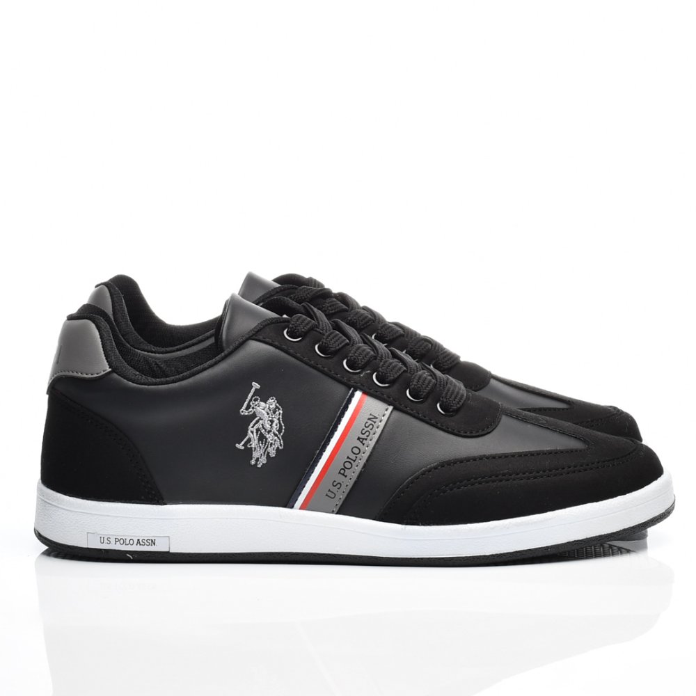 U.S. POLO ASSN, PANTOFI SPORT BLACK GREY KARES-WT