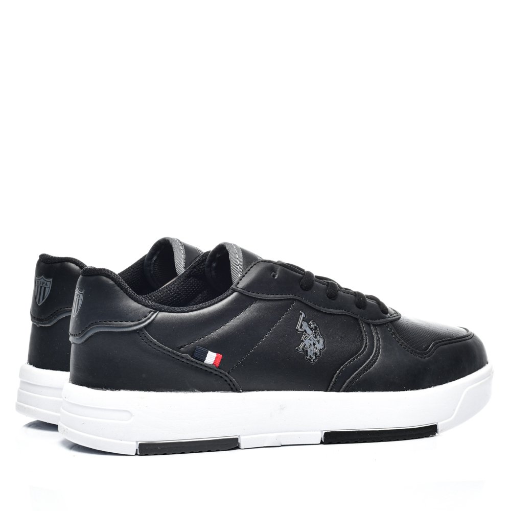 U.S. POLO ASSN, PANTOFI SPORT BLACK WHITE ANDREI