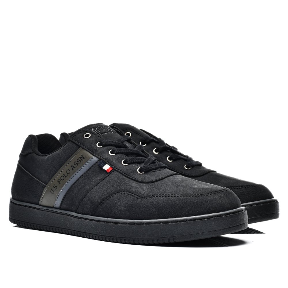 U.S. POLO ASSN, PANTOFI SPORT BLACK RIVALDO