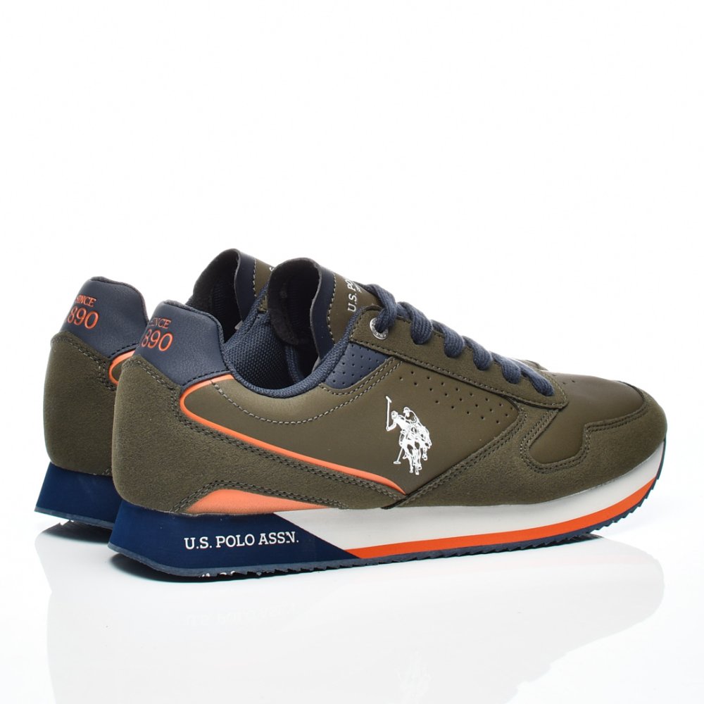 U.S. POLO ASSN, PANTOFI SPORT KHAKI NOBIL-003