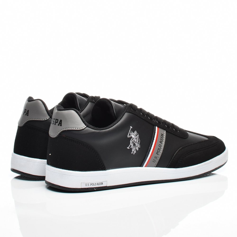 U.S. POLO ASSN, PANTOFI SPORT BLACK GREY KARES-WT