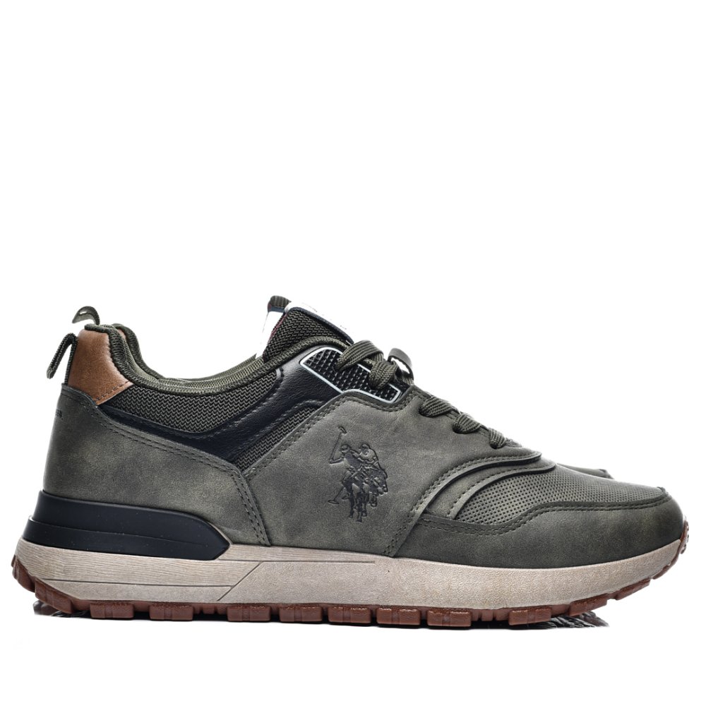 U.S. POLO ASSN, PANTOFI SPORT KHAKI STORMY001