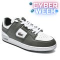 LACOSTE, COURT CAGE 223 2 SMA PANTOFI SPORT WHITE KHAKI PIELE NATURALA 746SMA00442H4