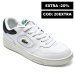 Lacoste, lineset 223 1 sma pantofi sport white green piele naturala 746sma00451r5