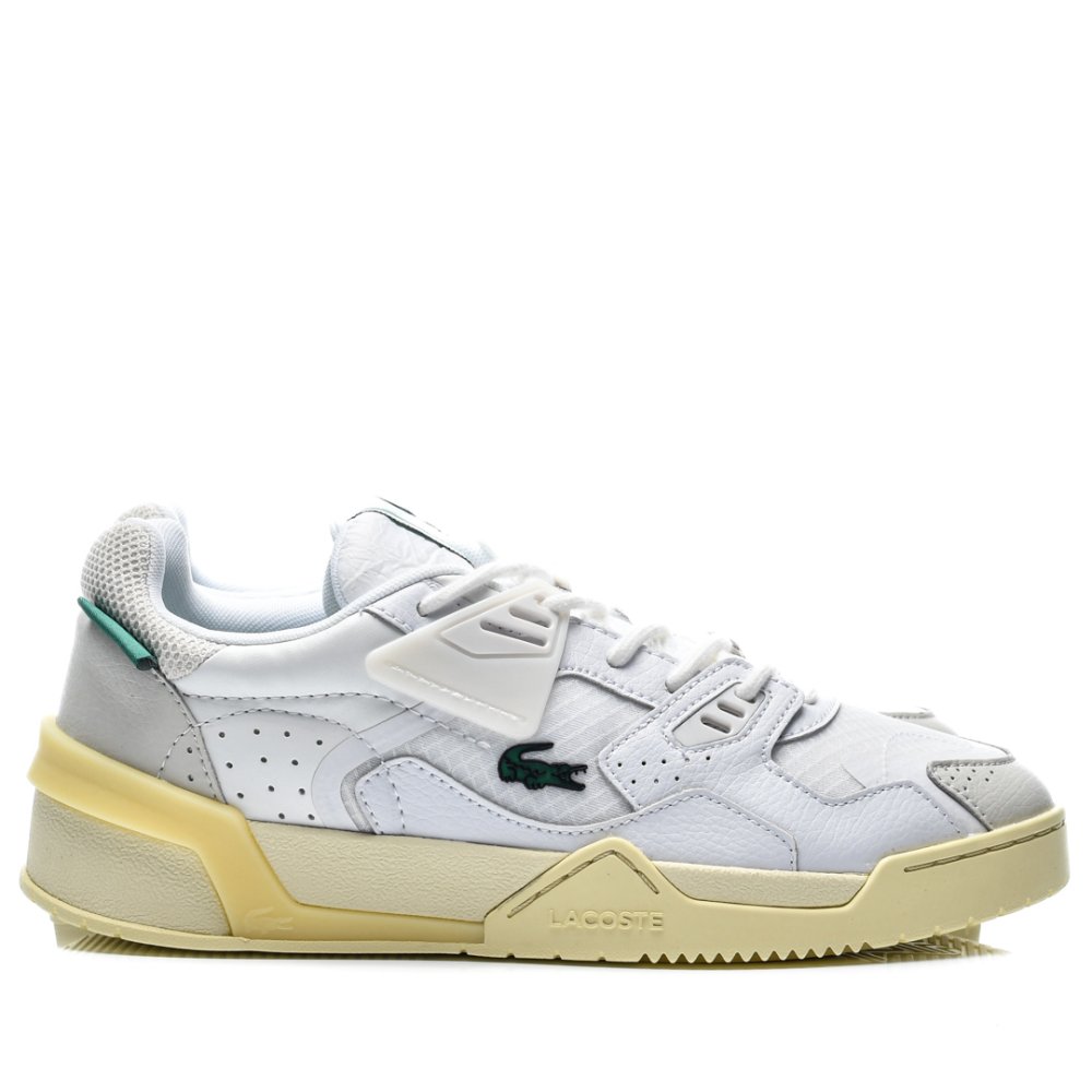 LACOSTE, LT 1215 223 1 SMA PANTOFI SPORT WHITE YELLOW PIELE NATURALA 746SMA00552H8