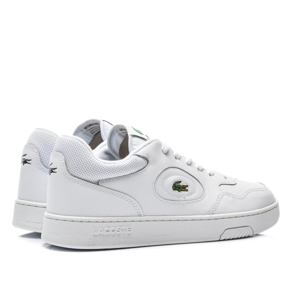 LACOSTE, LINESET 223 1 SFA PANTOFI SPORT WHITE PIELE NATURALA 746SFA004221G