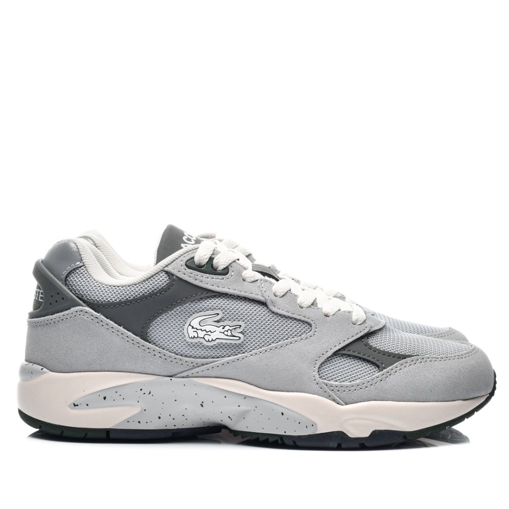 LACOSTE, STORM 96 LO VTG 223 1 SMA PANTOFI SPORT GREY PIELE INTOARSA 746SMA00112G2