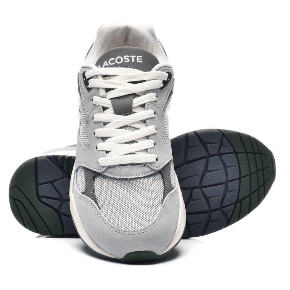 LACOSTE, STORM 96 LO VTG 223 1 SMA PANTOFI SPORT GREY PIELE INTOARSA 746SMA00112G2