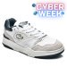 Lacoste, lineshot 223 3 sma pantofi sport white green piele naturala intoarsa 746sma00881r5