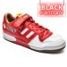 Adidas m&m's forum low 84, pantofi sport white red