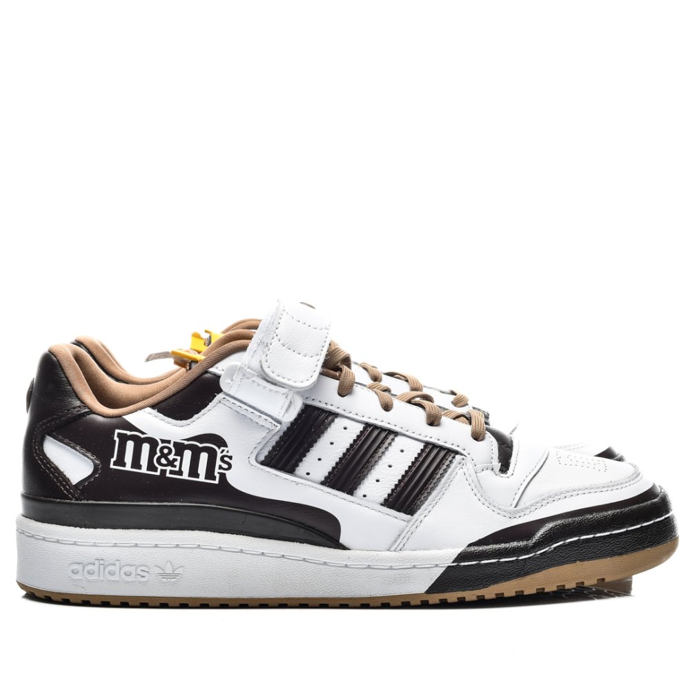 ADIDAS M&M'S FORUM LOW 84, PANTOFI SPORT WHITE BROWN