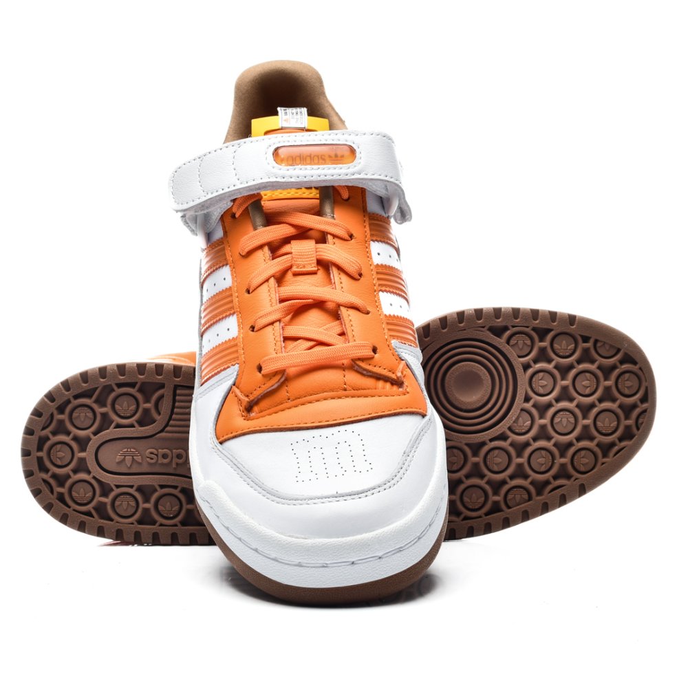 ADIDAS M&M'S FORUM LOW 84, PANTOFI SPORT WHITE ORANGE