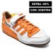 Adidas m&m's forum low 84, pantofi sport white orange