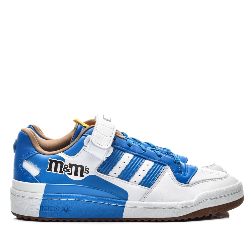 ADIDAS M&M'S FORUM LOW 84, PANTOFI SPORT WHITE BLUE