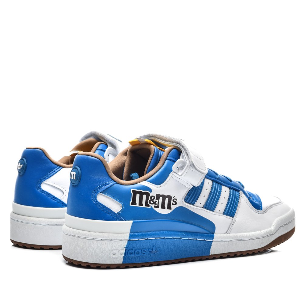 ADIDAS M&M'S FORUM LOW 84, PANTOFI SPORT WHITE BLUE