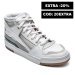 Adidas forum luxe mid, pantofi sport white