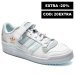 Adidas forum low, pantofi sport white