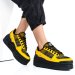 Adidas, wmns triple platforum lo pantofi sport yellow