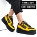 Adidas, wmns triple platforum lo pantofi sport yellow