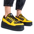 ADIDAS, WMNS TRIPLE PLATFORUM LO PANTOFI SPORT YELLOW