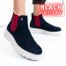 U.s. polo assn, ghete dama navy red penny004