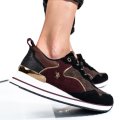 U.S. POLO ASSN, PANTOFI SPORT BLACK BORDO LAYLA001