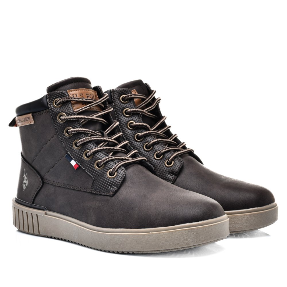 U.S. POLO ASSN, GHETE DARK BROWN HOOVER001