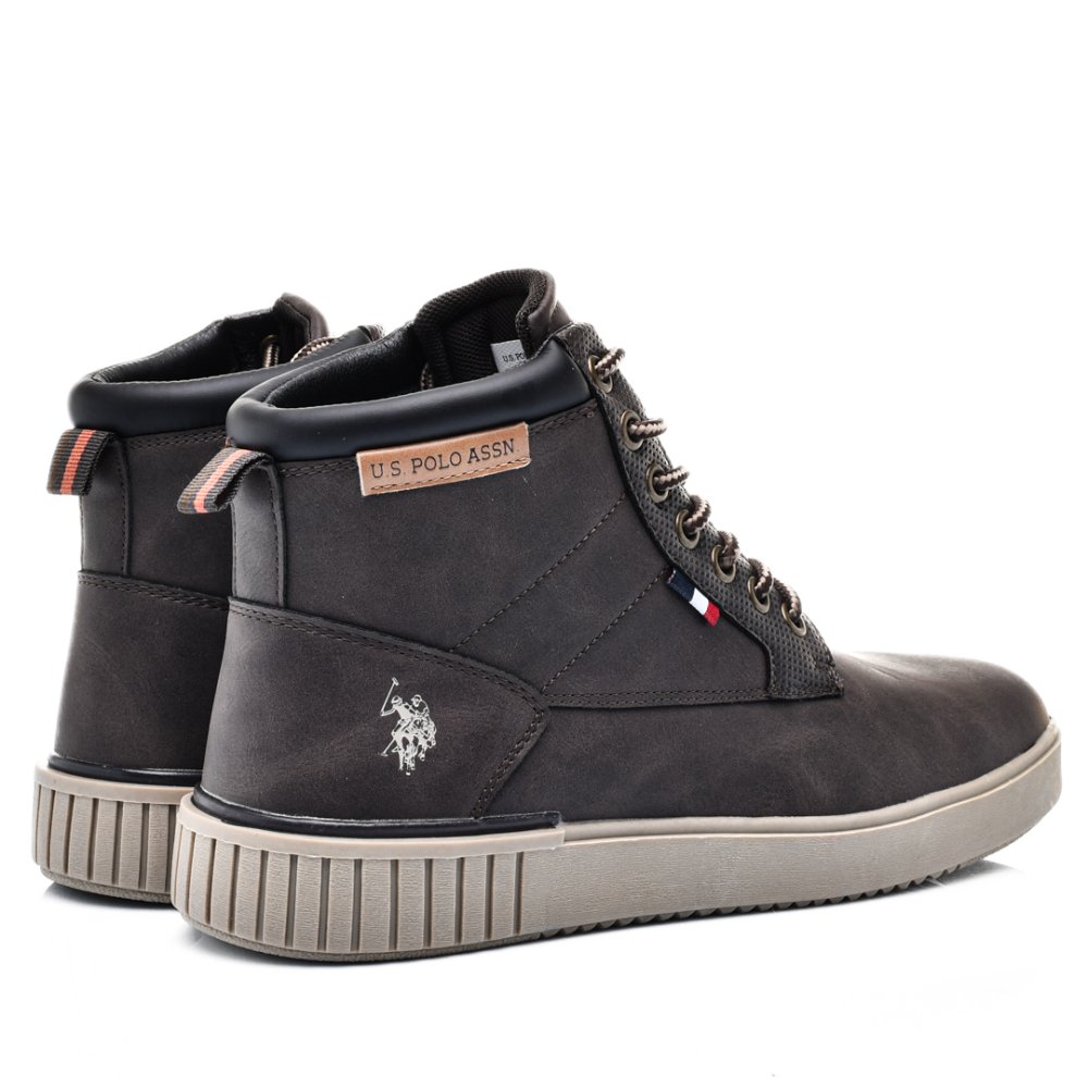 U.S. POLO ASSN, GHETE DARK BROWN HOOVER001