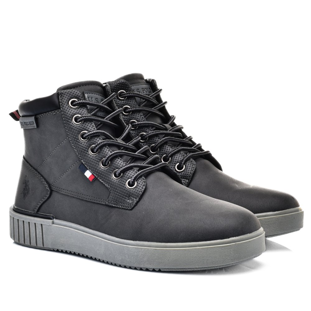 U.S. POLO ASSN, GHETE DARK GREY HOOVER001