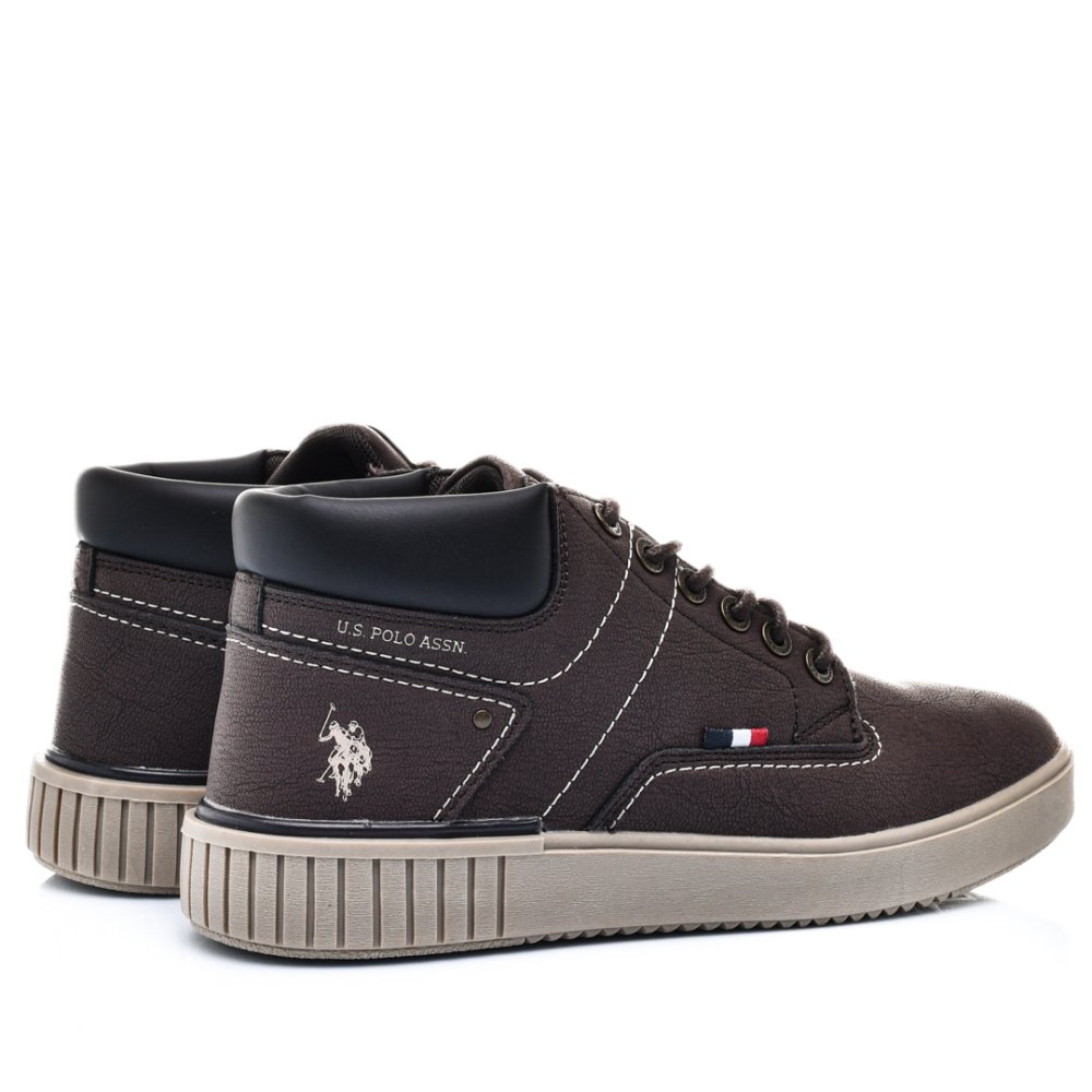 U.S. POLO ASSN, GHETE DARK BROWN PYRO001