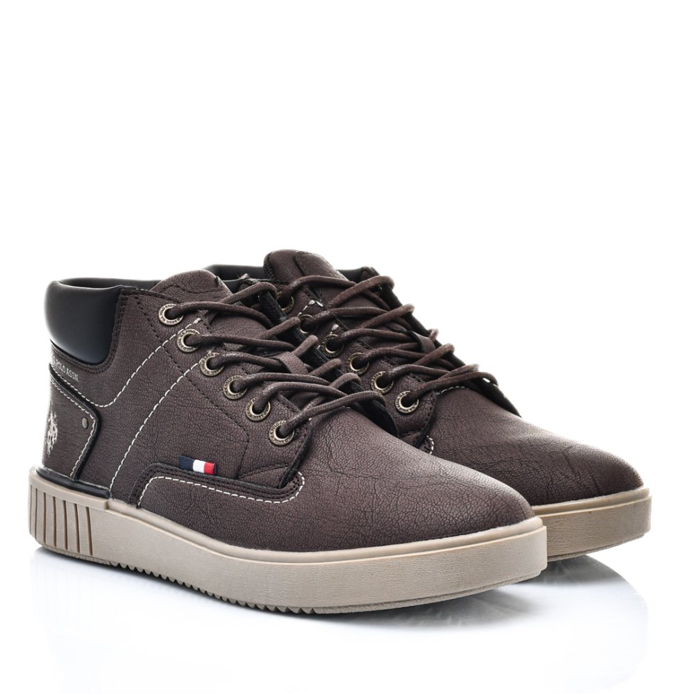 U.S. POLO ASSN, GHETE DARK BROWN PYRO001