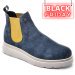 U.s. polo assn, ghete dama navy yellow penny004