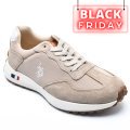 U.S. POLO ASSN, PANTOFI SPORT BEIGE COOPER-3FX