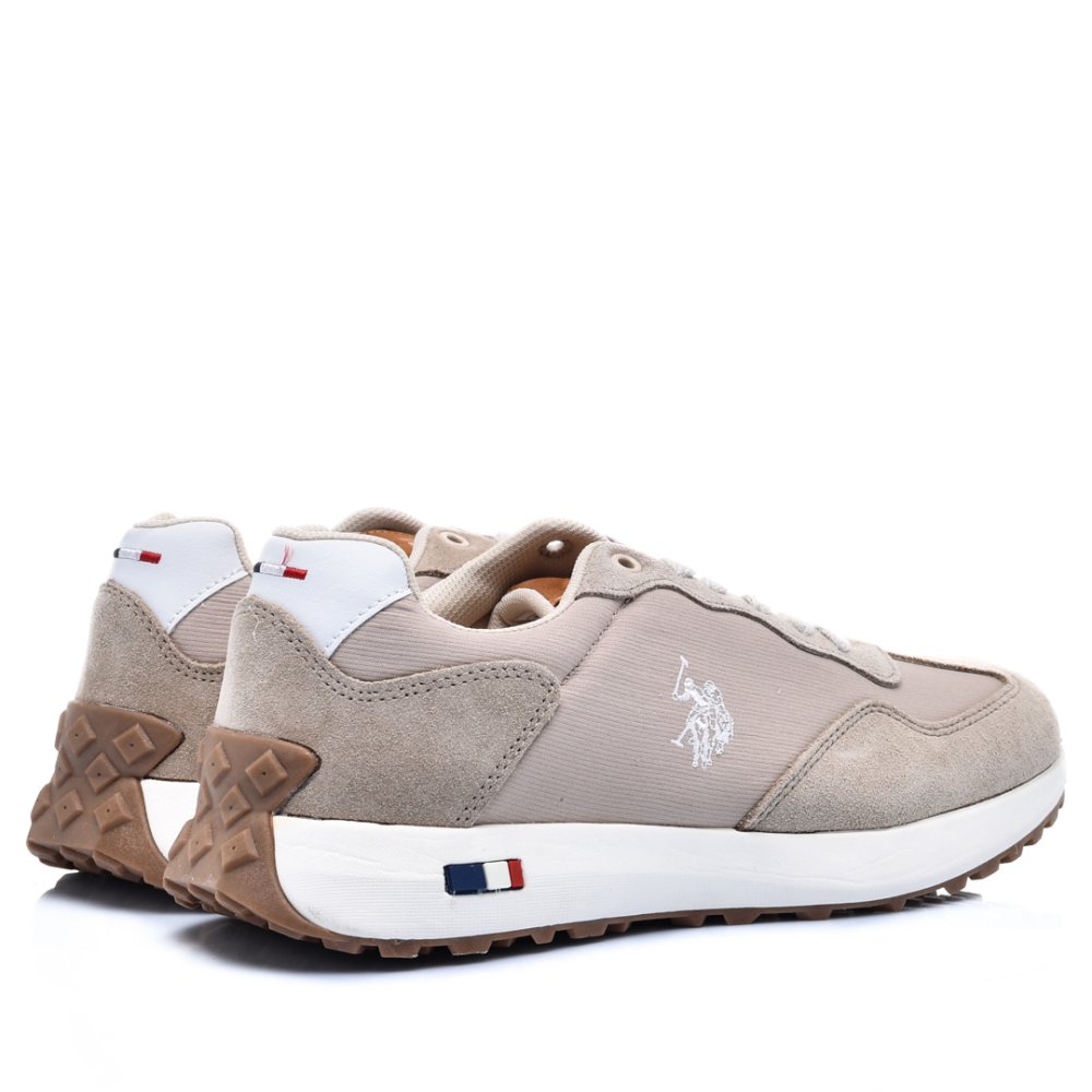 U.S. POLO ASSN, PANTOFI SPORT BEIGE COOPER-3FX