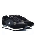 U.S. POLO ASSN, PANTOFI SPORT BLACK CARLO