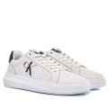 CALVIN KLEIN JEANS CK CHUNKY CUPSOLE LACEU, PANTOFI SPORT WHITE BLUE